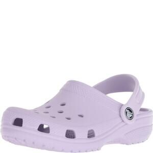 NEW CROCS UNISEX-CHILD CLASSIC CLOGS, LAVENDER, 3 LITTLE KID